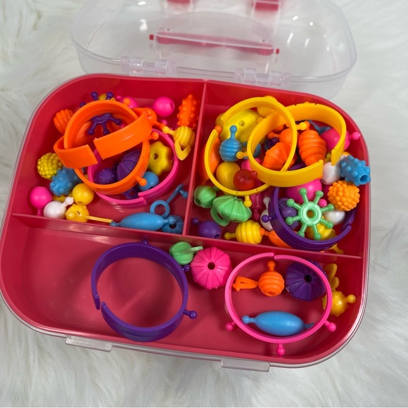 New Snap Pop Beads for Kids Jewelry Making Kit DIY Bracelets Hairband - Picture 13 of 13